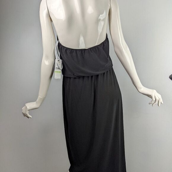 Black halter dress by Laundry NTW size 4 - Picture 8 of 8